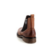 Bottines en cuir marron Cotemer