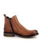Bottines en cuir marron Cotemer
