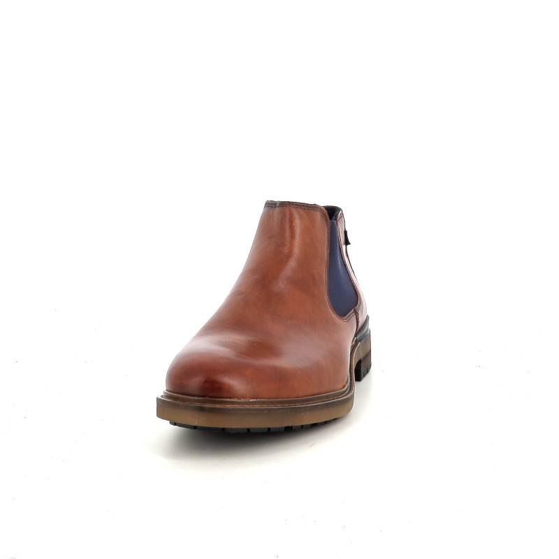 Bottines en cuir marron Lloyd
