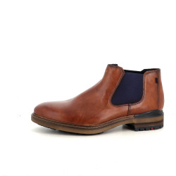 Bottines en cuir marron Lloyd