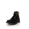 Montantes Caterpillar en cuir noir