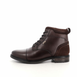 Chaussures Montantes En Cuir Marron TBS