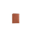 Portefeuille en cuir cognac Wylson