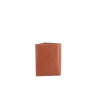 Portefeuille en cuir cognac Wylson