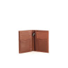 Portefeuille en cuir cognac Wylson