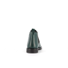 Bottine vert en cuir