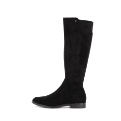 Botte noir en cuir