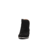Bottine noir en cuir