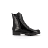 Bottine noir en cuir