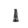 Botillon noir en cuir