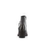 Botillon noir en cuir