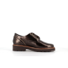 derby marron en cuir Orelia