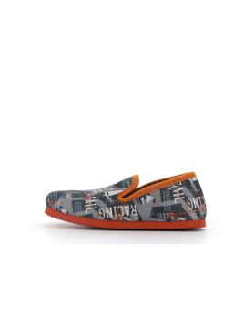 chausson fermé orange