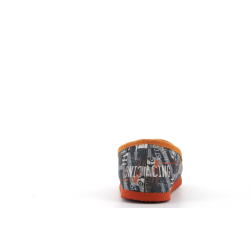 chausson fermé orange