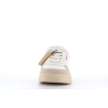 basket blanche en cuir