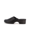 Sabot noir en cuir