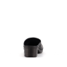 Sabot noir en cuir