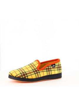Chausson Semelflex jaune, noir et orange