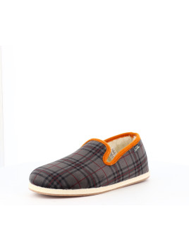 Chausson Semelflex orange et gris