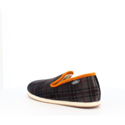 Chausson Semelflex orange et gris