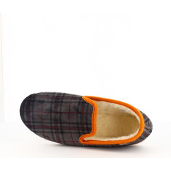 Chausson Semelflex orange et gris