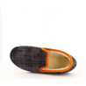 Chausson Semelflex orange et gris