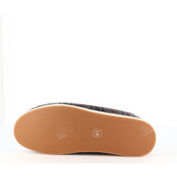 Chausson Semelflex orange et gris