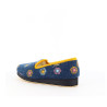Chausson Semelflex bleuet à fleurs en laine