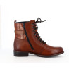Remonte montante marron en cuir