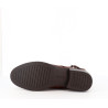 Remonte montante marron en cuir
