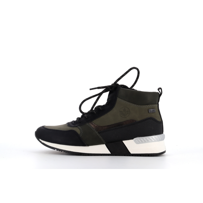 Basket montante kaki