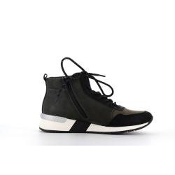 Basket montante kaki