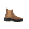 Bottine Palladium marron en cuir