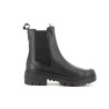 boots noir en cuir