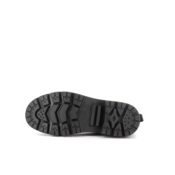 boots noir en cuir