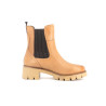 bottine Tamaris marron en cuir