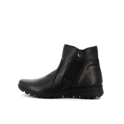 Bottine Imac Light Style noir en cuir