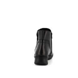 Bottine Imac Light Style noir en cuir