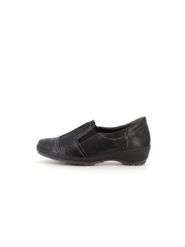 salomé noir en cuir