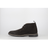 botillon marron en cuir