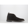 botillon marron en cuir