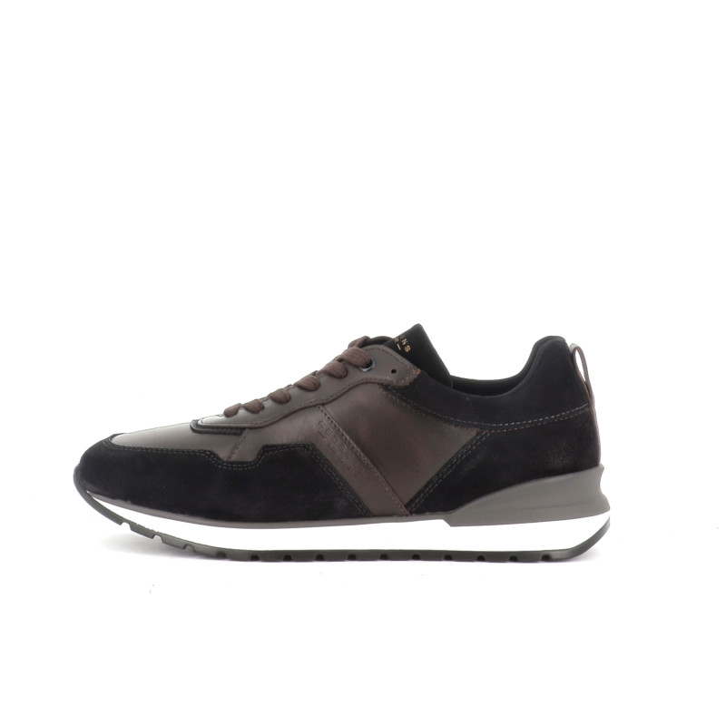 basket marron en cuir