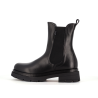 bottine noir en cuir