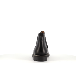 boots noir en cuir