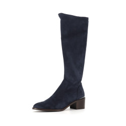 Botte JB Martin bleu en velours