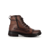 chaussure haute Pegada marron en cuir