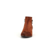 Bottine marron en cuir