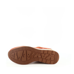 Basket montante Mam Zelle en cuir et velours
