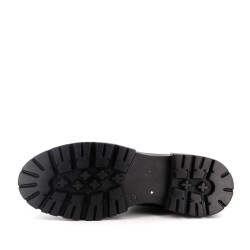 bottine Bull Boxer noir en cuir