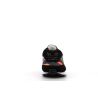 Basket noire fleuri